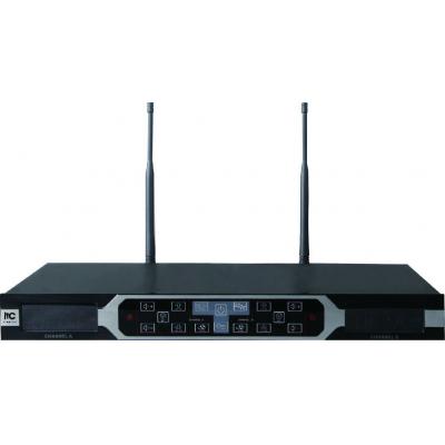 Bộ thu mic không dây UHF, hỗ trợ 2 Mic ITC T-521UF