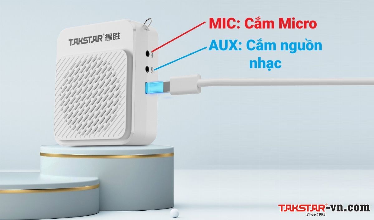 Cổng 3.5mm trong máy trợ giảng là gì và sử dụng như thế nào?