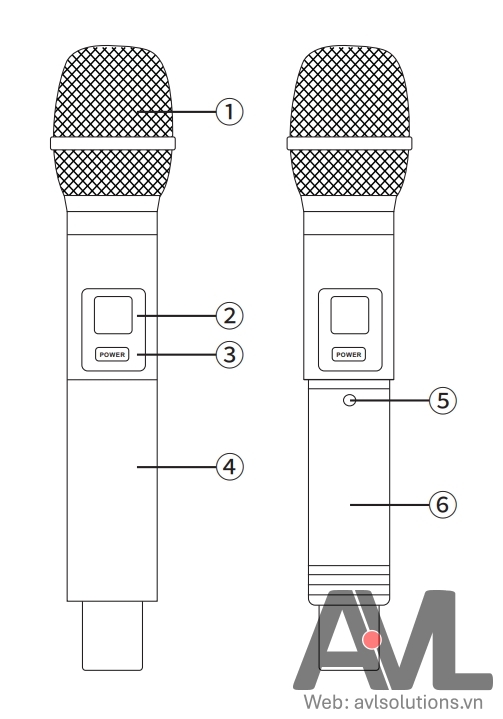 Micro không dây cầm tay TS-3380