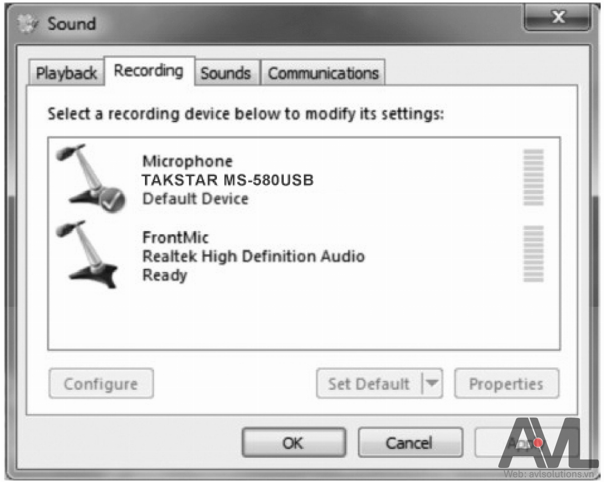 Cài driver cho MS-580USB
