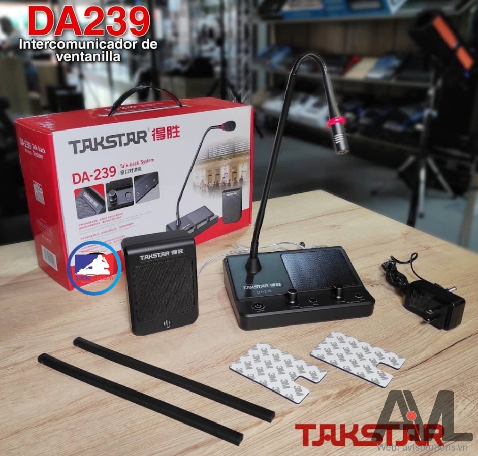 Mặt sau DA-239 Takstar Mặt sau DA-239 Takstar
